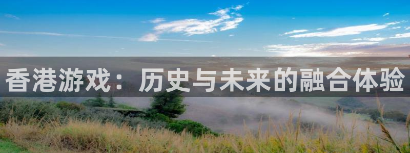 新城平台绝7O777：香港游戏：历史与未来的融合体验